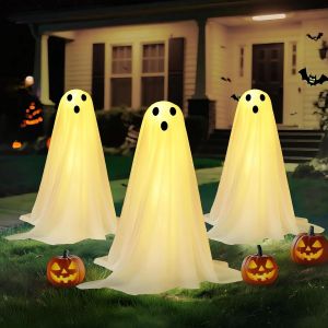 Cauc-All&eacute;e D'halloween, Lumi&egrave;res Chaudes Pour Ext&eacute;rieur (3 Pi&egrave;ces) - Neuf