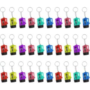 30 x 4 cm LED Colourful Mini Flashlight for Children, Toy, Guest Gift, Camping, Outdoor, Hiking - Neuf