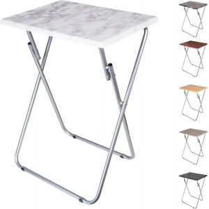 Ulteronixshop-Petite Table Pliante Pour Chambre, Table D'ext&eacute;rieur, Table D'ordinateur, Table Basse, Table Pliante De Jardin, Table Tv Pour Salon 48x38x66 Cm - Neuf