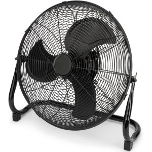 Proficare, Brasseur D'Air Design Rétro Inox Noir 50 Cm Pc-Vl3067Wm, Ventilateur Silencieux 120W, 3 Niveaux De Vitesse, Angle D'Inc Ison Réglable, Grille Métal, Haute Stabilité[VEN750619] - Neuf