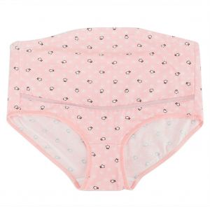Culotte De Maternite Taille Haute Ajustable En Coton Pour Femmes Enceintes (Rose Xl) - Neuf