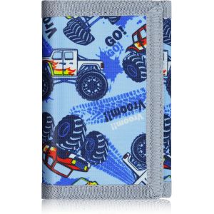 Portefeuilles Cool Pour Adolescents Garçons Et Filles Avec Fermeture Éclair Poche Pour Pièces De Monnaie, Fente Pour Cartes, Toile Rfid À Trois Volets, Autocollant Magique Pour L'Extérieur De - Neuf