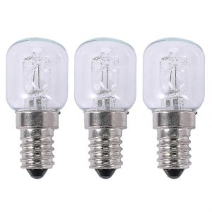 3x E14 Ampoule Haute Température 500 Degrés 25w Ampoule De Four À Bulles Halogène E14 250v 25w Ampoule À Quartz-9192339867124 - Neuf