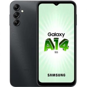 Samsung Galaxy A14 5G Dual-SIM 128 Go Noir - Neuf