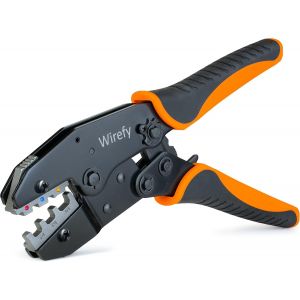 Crimping Tool For Heat Shrink Connectors-Ratcheting Wire Crimper-Crimping Pliers-Ratchet Terminal Crimper-Wire Crimp Tool for Your Kit - Neuf