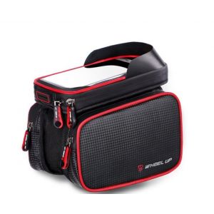 Sacoche De V&eacute;lo H027 Pour Vtt Avec Compartiment Pour T&eacute;l&eacute;phone Et Poches De Rangement - Neuf