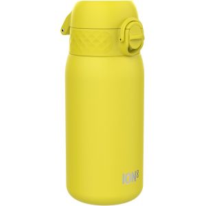 Insulated Water Bottle,Stainless Steel,320 Ml,Leak-Proof,Easy To Open,Safe Locking,Dishwasher Safe,Carry Handle,Durable,Stainless Steel - Neuf