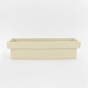 Jardini&egrave;re Apparence Pierre Avec R&eacute;serve D'eau 70l - Neuf