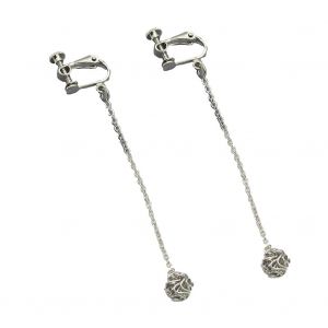 Boucles D'oreilles Pendantes En Metal A La Mode Pour Femmes, Accessoire De Decoration (Clip D'oreille) - Neuf