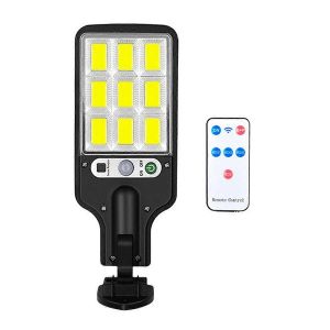Applique Murale De Cour Led Solaire Extérieure Avec 3 Modes Étanches - Neuf