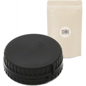 KAL-Nikon1 Bo Bouchon Boitier + Cache Arrière Pour Objectif À Monture Nikon 1 One Compatible : V1 V2 J1 J2 J5 Nikon 1 V3 Aw1 Etc. - Marque Française - Neuf