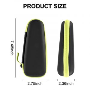 Boîte de rangement pour rasoir de voyage,sac pour rasoir,kit pour une lame Philips QP2530 QP2520 - Neuf