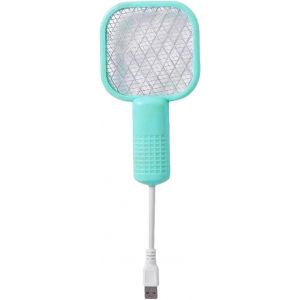 Raquette &Eacute;lectrique Anti-Insectes, Lampe Avec Maille S&ucirc;re Pour Maison, Cuisine, Int&eacute;rieur, Ext&eacute;rieur, Camping - Neuf