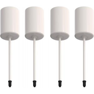 KALANKA-Bougeoirs Lot de 4, Porte Bougie Decoration Noël, Bougeoir pour Bougies de l'Avent, Support Bougie en Métal, Candle Holder 11cm - Neuf