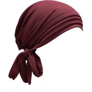 Few-Bandeau Chimio Pour Femme - Écharpe Souple - Bonnet Extensible - Tête De Mort - Neuf