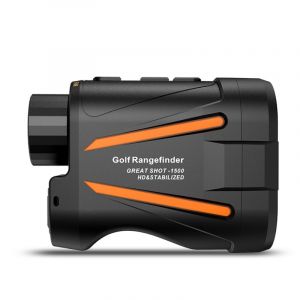 T&eacute;l&eacute;m&egrave;tre laser avec pr&eacute;cision de 1800 m et zoom optique 6X Le noir - Neuf