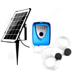 Inn Pompe &Agrave; Oxyg&egrave;ne Solaire 1,2 L/Min 3.5w Oxyg&eacute;nateur Solaire Pour Aquarium A&eacute;rateur D'oxyg&egrave;ne Pompe A&eacute;rateur De Bassin Pompe &Agrave; - Neuf