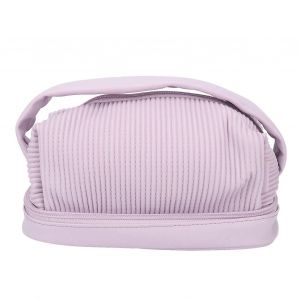 Sac de maquillage en PU grande capacit&eacute; imperm&eacute;able &agrave; l'eau portable facile &agrave; nettoyer pochette cosm&eacute;tique pour le voyage &agrave; la maison - Neuf