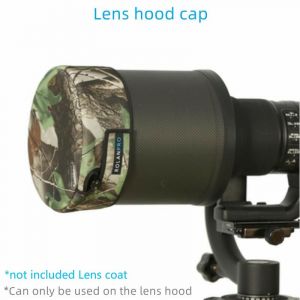 ROLANPRO manteau d'objectif de caméra étanche pour RF100-300mm IL F2.8L IS USM étui de protection RF100-300 CamSolomon housse de pluie - Type Lens hood cap B - Neuf