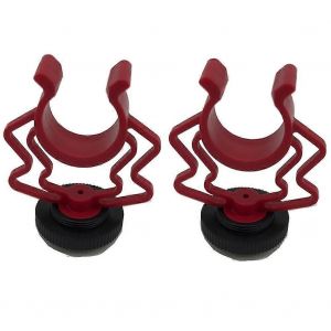 2PCS Microphone universel ondulé Adaptateur de montage d'amortisseur Support de microphone en plastique Remplacement pour - Neuf