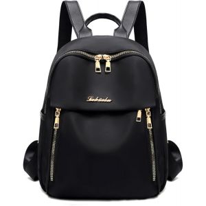 KALANKA-Sac à Dos Femme Élégant Léger, à Main Porté Sport Voyage Petit Antivol College Ado Tendance Fille Bandoulière, École Nylon Étanche Cartable de Loisir Multicouche - Neuf