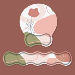 Tapis de Souris ergonomique avec Gel repose-Poignet Confortable, ordinateur Portable tapis de Souris, Soulagement de la Douleur avec antidérapant de la Base d'unité centrale - Neuf