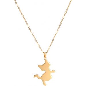 Kal-Collier &Agrave; Pendentifs De Chat Mignon En Acier Inoxydable Colliers De Chat Collier De La Meilleure Amie Collier Des Fans De Chat Bijoux Cadeaux Pour Femme Fille - Neuf