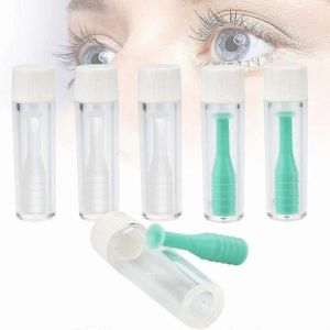 Promotion D'hiver,Ventouse De Lentilles De Contact Pcs Avec Étui De Protection,Outil De Décapant De Lentilles De Contact À Ventouse De Lentille Dure En Silicone Pour Lentille De Contact Dure Rgp - Neuf