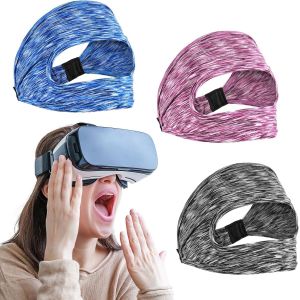 Lot De 3 Protections Contre La Transpiration Vr - Masque Pour Les Yeux - Bandeau R&eacute;glable Vr - Respirant - Lavable[Z462] - Neuf