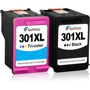 Cartouche D'Encre Remanufactur&eacute;e Pour Hp 301Xl 301 Compatible Pour Hp Deskjet 1010 1050 1510 1512 2050 2050A 2510 2540 3050 Envy 4500 4502 4503 5530 Officejet 2620 4630 4630 4632[ENC944879] - Neuf