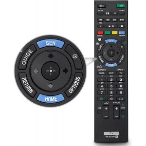 MEVRONISSHOP-T&eacute;l&eacute;commande-pour-Sony-Bravia-TV, Universelle Remplacement pour Sony-Telecommande RM-ED047 RM-ED047 RM-YD103 RM-ED050 RM-ED052 RM-ED053 RM-ED060 RM-ED061 - Neuf