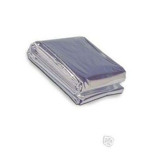 Couverture De Survie Réfléchissante Et Isolante De Qualité Supérieure ¿ Bâche De Camping Thermique Pour La Chaleur Et La Sécurité En Cas D'urgence, 52"" X 84 - Neuf