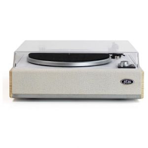 Eltax Spinster Tourne-disque entra&icirc;n&eacute; par courroie Gris clair, Bois - Neuf