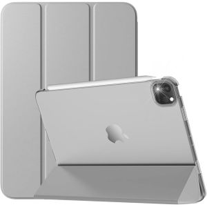 LORANKA-pour Apple iPad Pro 11 Pouces (2021/2020/2018) g&eacute;n&eacute;ration Smart Cover - Support Crayon - Mod&egrave;le n&deg; A2301/ A2377/ A2459/ A2460/ A2068/ A2228/ A2230/ A2231/ A1934/ A1979/ A1980/ A2013 (Gris) - Neuf