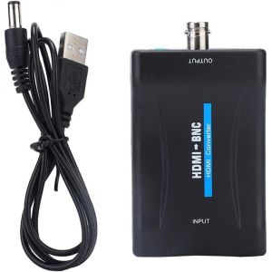 Convertisseur De Code Vidéo Composite,Convertisseur Stéréo,Convertisseur De Code 3,5 Mm pour Lecteurs Vidéo D'enregistrement VHS - Neuf