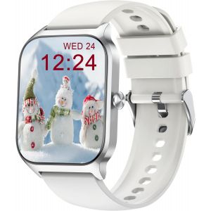 JGD-Montre Connect&eacute;e Enfant Femme Homme, 100+ Sports & 24/7 Sant&eacute; Smartwatch, Appeal Bluetooth, Pression Art&eacute;rielle, Fr&eacute;quence Cardiaque, Stress, avec/sans application, R&eacute;veil, Calculatrice Android i - Neuf