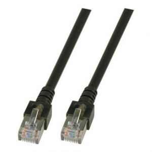 EFB Elektronik RJ45 S/FTP Cat5e c&acirc;ble de r&eacute;seau Noir 0,5 m SF/UTP (S-FTP) - Neuf