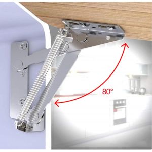 Support De Cuisine À Ressort Pour Ascenseur, Charnière De Porte D'armoire Hydraulique Argentée - Neuf