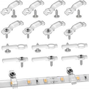 Tianyi-100 Led Lighting Clips De Supports De Fixation Pour Bande Lumineuse Supports De Fixation Clips Led Strip 10mm Wide Waterproof Led Strip - Neuf