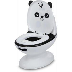 Chenquansarl-Pot B&eacute;b&eacute; Toilette, Si&egrave;ge D'apprentis De La Propret&eacute;, 1-4 Ans, 0-20 Kg, Pare-&Eacute;claboussures, Vrai Son De Chasse D'eau, Cuvette Amovible, Facile &Agrave; Nettoyer, Panda - Neuf