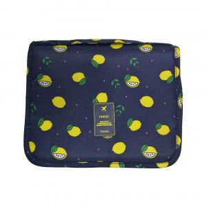 Sac de toilette pour les Hommes et les Femmes, Tibétain, Couleur Cyan Imperméable Pliable Sac de Toilette, de Grande Capacité, Idéal pour la salle de sport, de Travail ou de Voyage - Neuf