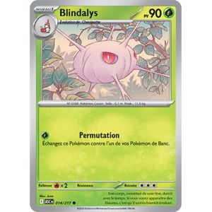 Carte Pok&eacute;mon - Blindalys - 014/217 - 2,5 H&eacute;ros Transcendants - Neuf