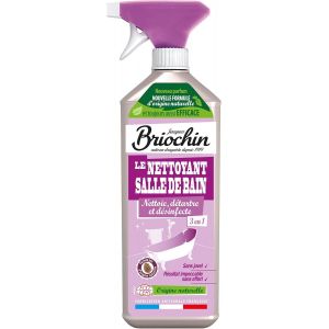 KAL-Jacques Nettoyant Salle De Bain 750 Ml Parfum Pin -Lot De 3 Sprays 3 En 1 : Nettoie, Anti Calcaire, Purifie -Baignoire, Douche -Formule D'Origine Naturelle -Fabriqué En France, Ecocert - Neuf