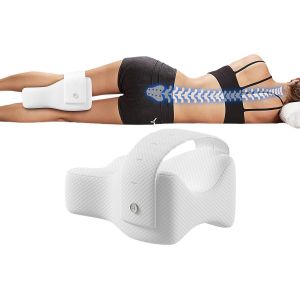 Coussin De Genou En Mousse &Agrave; M&eacute;moire De Forme Pour Les Personnes Dormant Sur Le C&ocirc;t&eacute; - Soutien Des Jambes Pour Soulager La Sciatique Et Les Douleurs Dorsales - Neuf