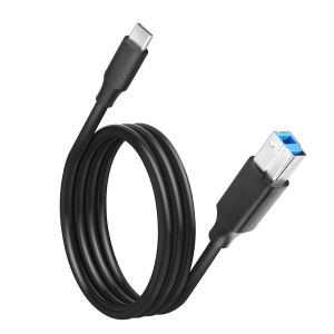3FT USB C vers USB B 3.0 C&acirc;ble USB 3.0 Type C vers Type B C&acirc;ble d'imprimante Compatible avec station d'accueil, disques durs externes, scanners et plus encore - Neuf