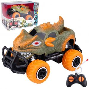 Mini voiture telecommandee dinosaures Mini Monster Cars Voiture telecommandee monstre drole et durable - Neuf