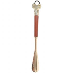 Chausse-Pied 32cm Portable Chausse-Pied Botte Chausse-Pied En Alliage De Zinc Long Poignée Chausse-Pied - Neuf