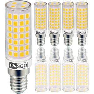 E14 Ampoules Led Blanc Froid 6000k, 530 Lumen, 4w Équivalent 45w Halogène, Lot De 6, Maïs Ampoules 360° Angle De Faisceau, Ac220-240v Sans Scintillement Economie D¿Énergie Lampe, Non-Dimmable - Neuf