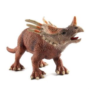 Mod&egrave;le de jouet dinosaure-Styracosaurus Simulation statique Figurine animale - Neuf