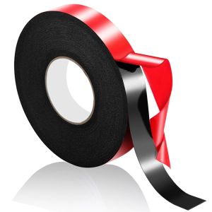 Ruban adhésif double face extra fort 10 Mètres x 15 mm Ruban adhésif double face Pour mur et rayures,voiture,bureau - Neuf